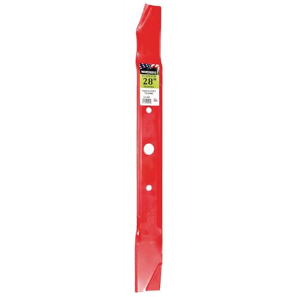 Maxpower Mulching Blade For 28 In Cut Snapper Mowers Replaces Oem S 1 6980 bz bzyp And 50 3550 The Home Depot