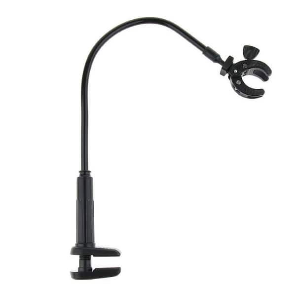 Dog Hair Dryer Stand with Clamp, Pet Grooming Table Accessory, 360 Degree Rotatable, Hands Free Hose Tube Holder