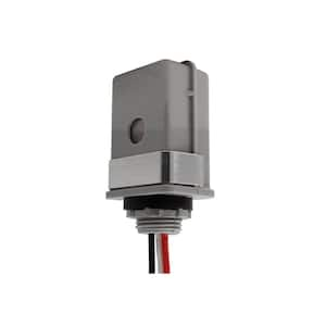 Stem Mount 120-Volt Outdoor Photocell with Dusk to Dawn Sensor