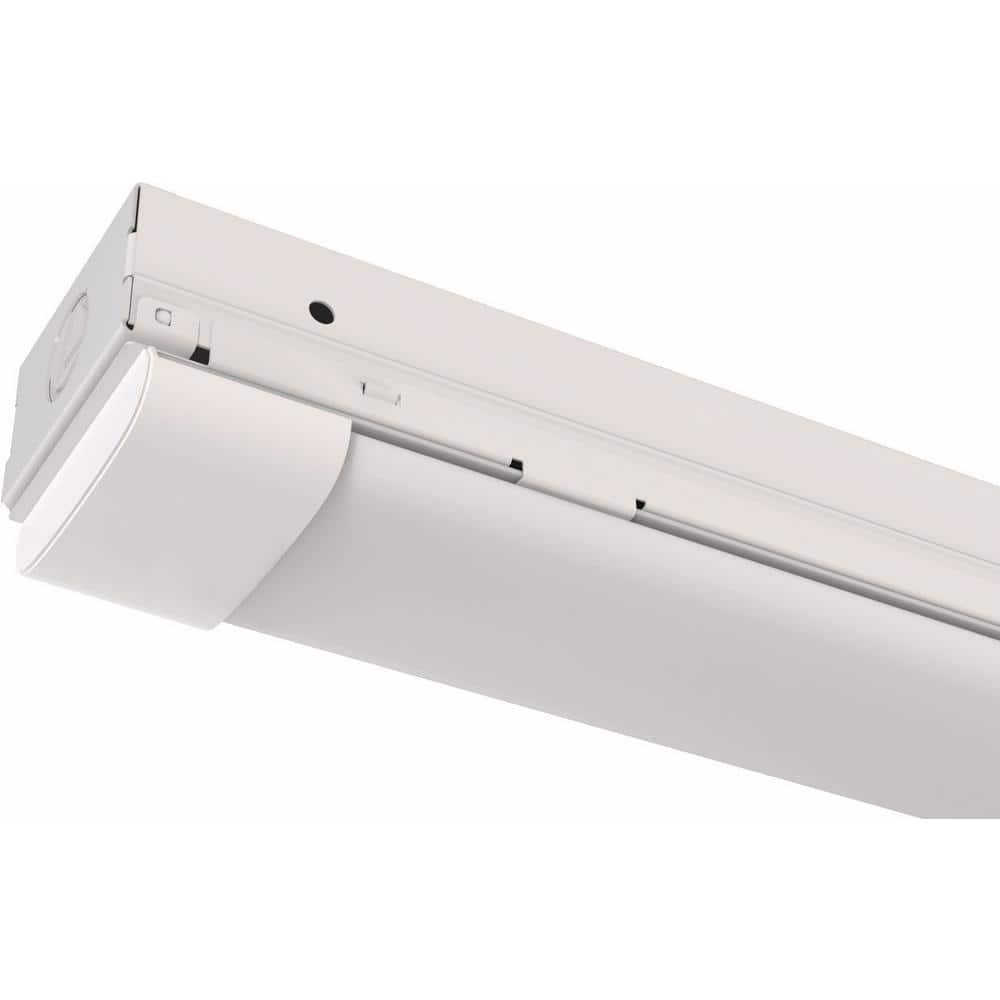 8-Foot White LED Adjustable Strip Light Fixture