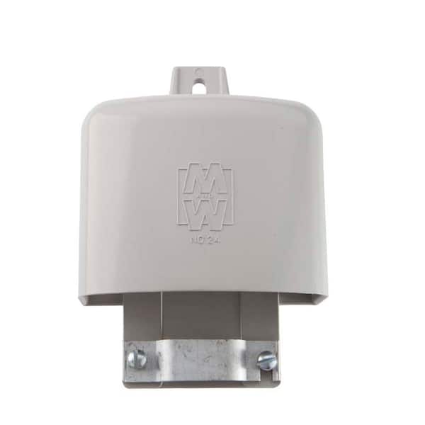 Halex 2-in 2/0 Standard Fitting PVC Service Entrance (SE) Hood - White (1-Pack)