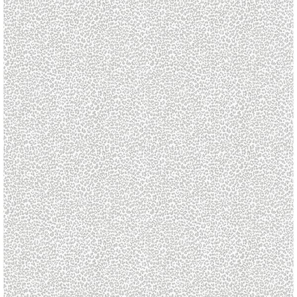 A-Street Prints Soul Grey Animal Print Wallpaper Sample