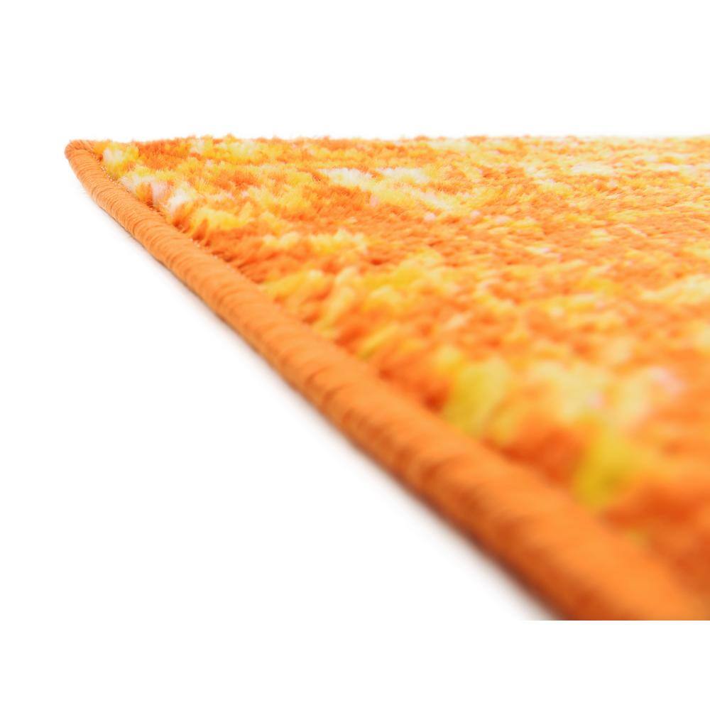 Casino Sofia Vintage Orange Rectangular Area Rug