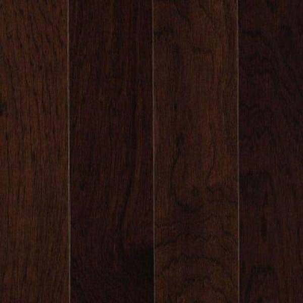 Mohawk Take Home Sample - Portland Gunpowder Hickory Solid Hardwood Flooring - 5 in. x 7 in.