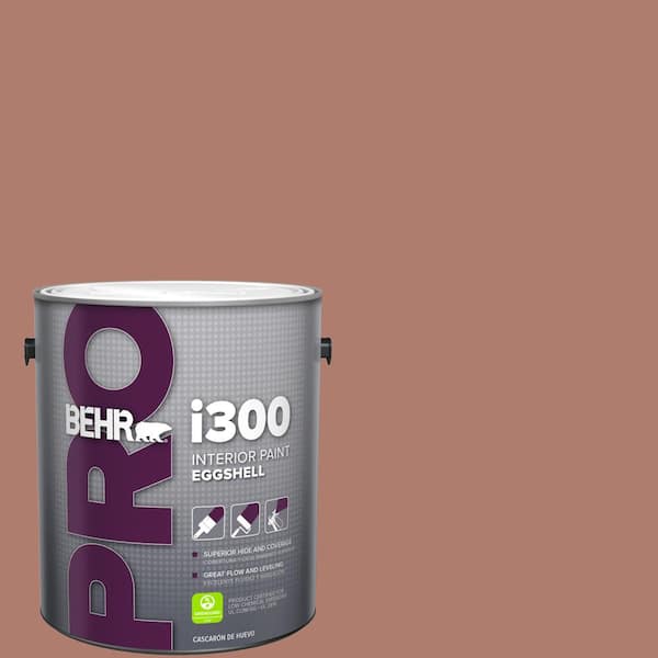 BEHR PRO 1 gal. #PPU2-11 Mars Red Eggshell Interior Paint