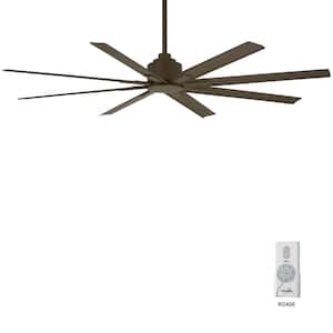 Xtreme H2O 65 in. Indoor/Outdoor Oil Rubbed Bronze Ceiling Fan with Remote Control