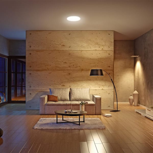 Feit Electric 10.5-Watt Integrated LED Flush Mount 7.5 in