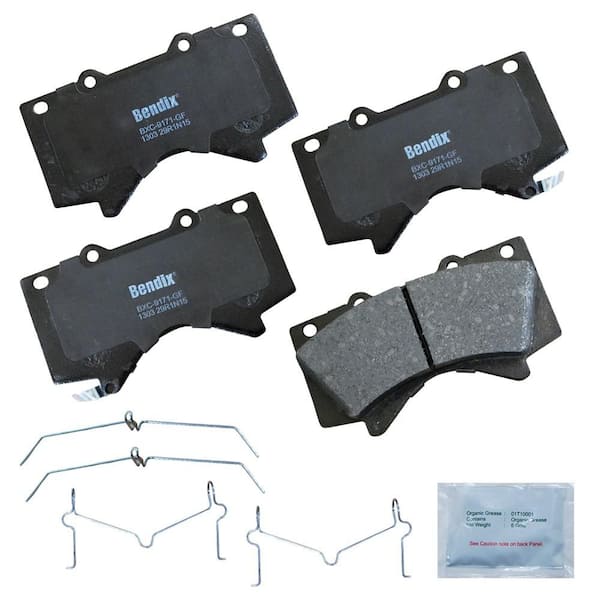 Bendix Premium Copper Free Disc Brake Pad Set 2016 Nissan Murano 2.5L