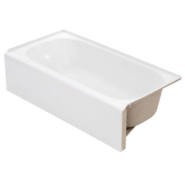 Lyons Industries Victory 4.5 ft. Right Drain Soaking Tub in White