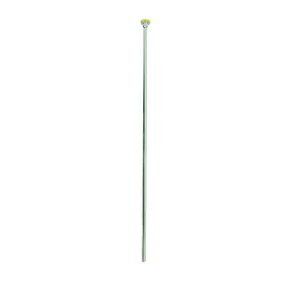 BrassCraft 3/8 in. O.D. x 20 in. Copper Toilet Riser in Polished Nickel