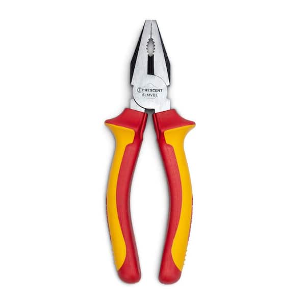 Crescent 6 in. VDE 1000-Volt Insulated Linesman Cutting Pliers