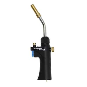 High Intensity Propane Torch Head with Webbed Flame Compatible with 1 lbs. Cylinders, MAPP and MAP-PRO