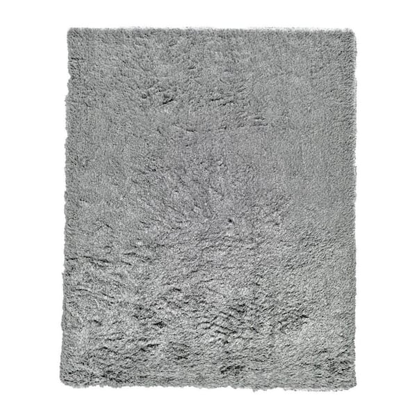 7 X 10 Gray Solid Color Area Rug