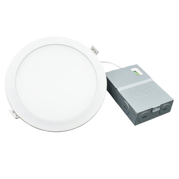 QPLUS 1 Pack White 4 Inch 5CCT Ultrathin LED Recessed Ceiling Light