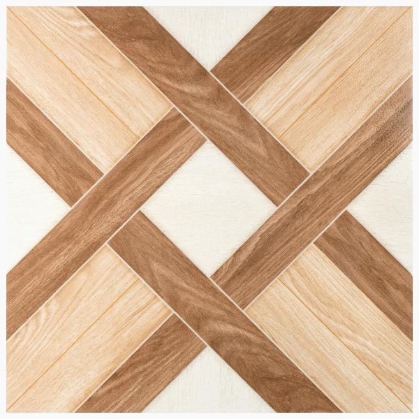 Merola Tile Michigan Natural 9 in. x 9 in. Ceramic Floor and Wall Take Home Tile Sample