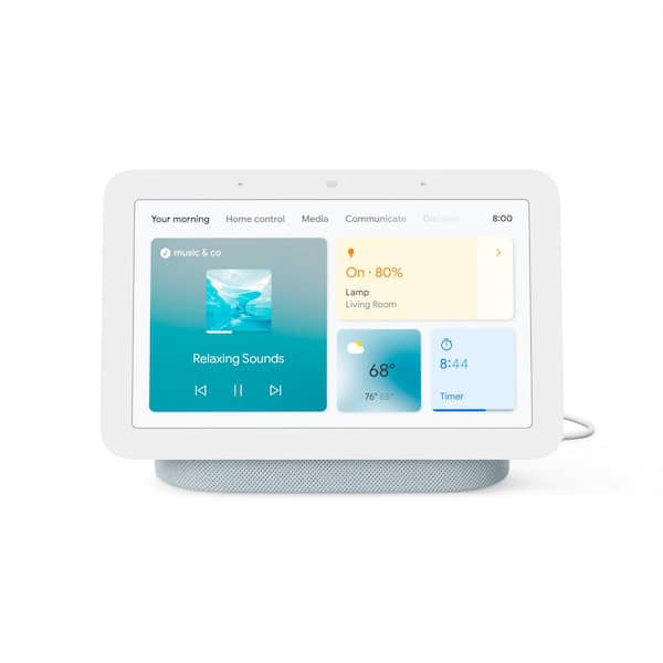 Google Nest Hub 2nd Gen - Smart Home Speaker and 7 in. Display with Google Assistant - Mist