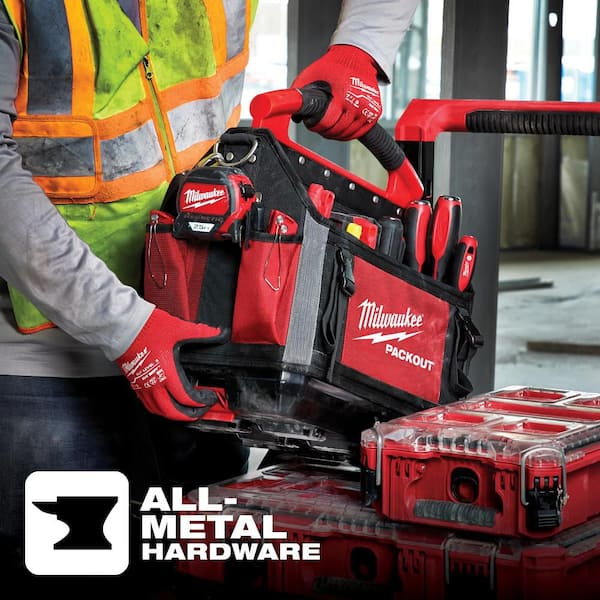Milwaukee 15 in. PACKOUT Tote 48-22-8315 - The Home Depot