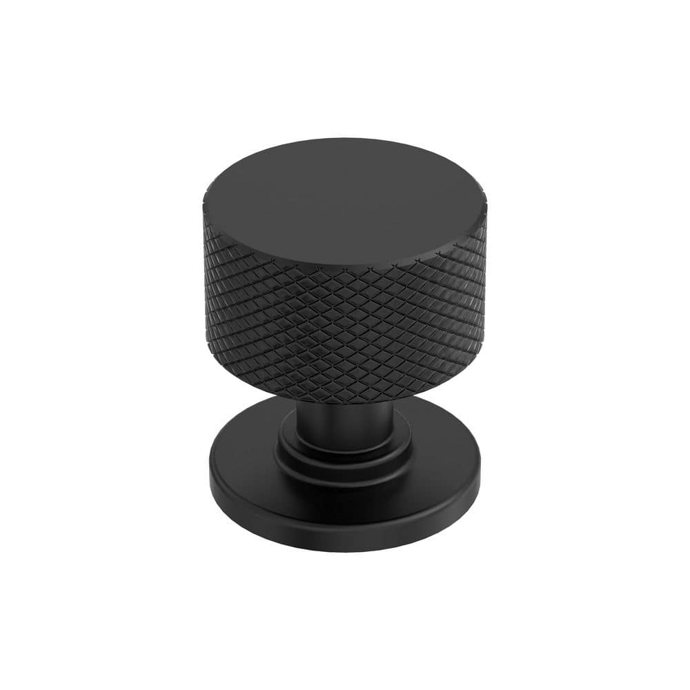 Balata 1-1/8 in. (29mm) Diameter Matte Black Classic Round Cabinet Knob price history on PriceWatchPro