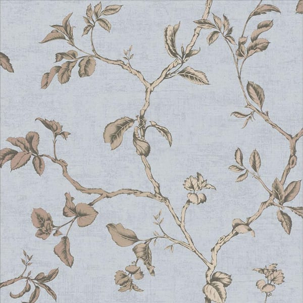 Graham & Brown Twining Powder Blue Removable Wallpaper