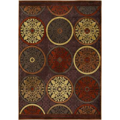 Clay Red 8 ft. x 11 ft. Area Rug