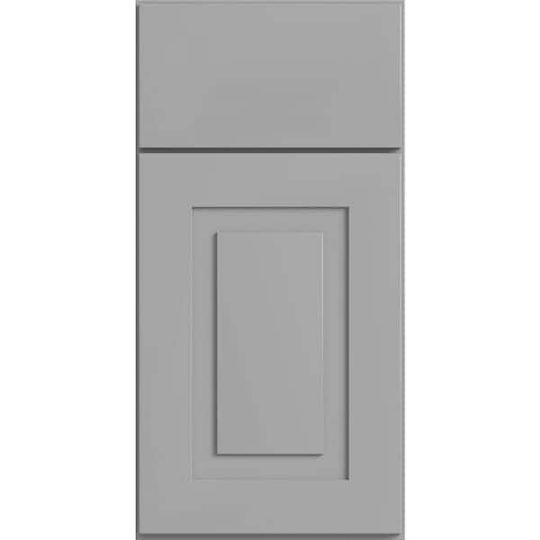 Piedmont 7.5 in. W x 0.75 in. D x 7.5 in. H in Pearl Gray Cabinet Door Sample