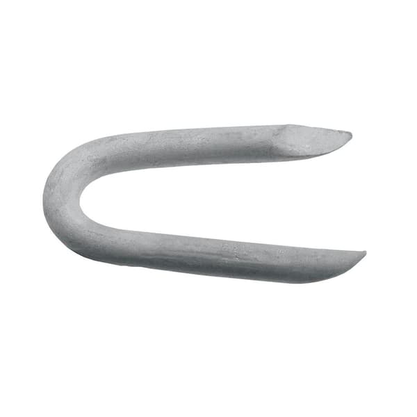 Everbilt 1-1/4 in. Hot Dipped Galvanized Staples 1 lb. (Approximately 83-Pieces)