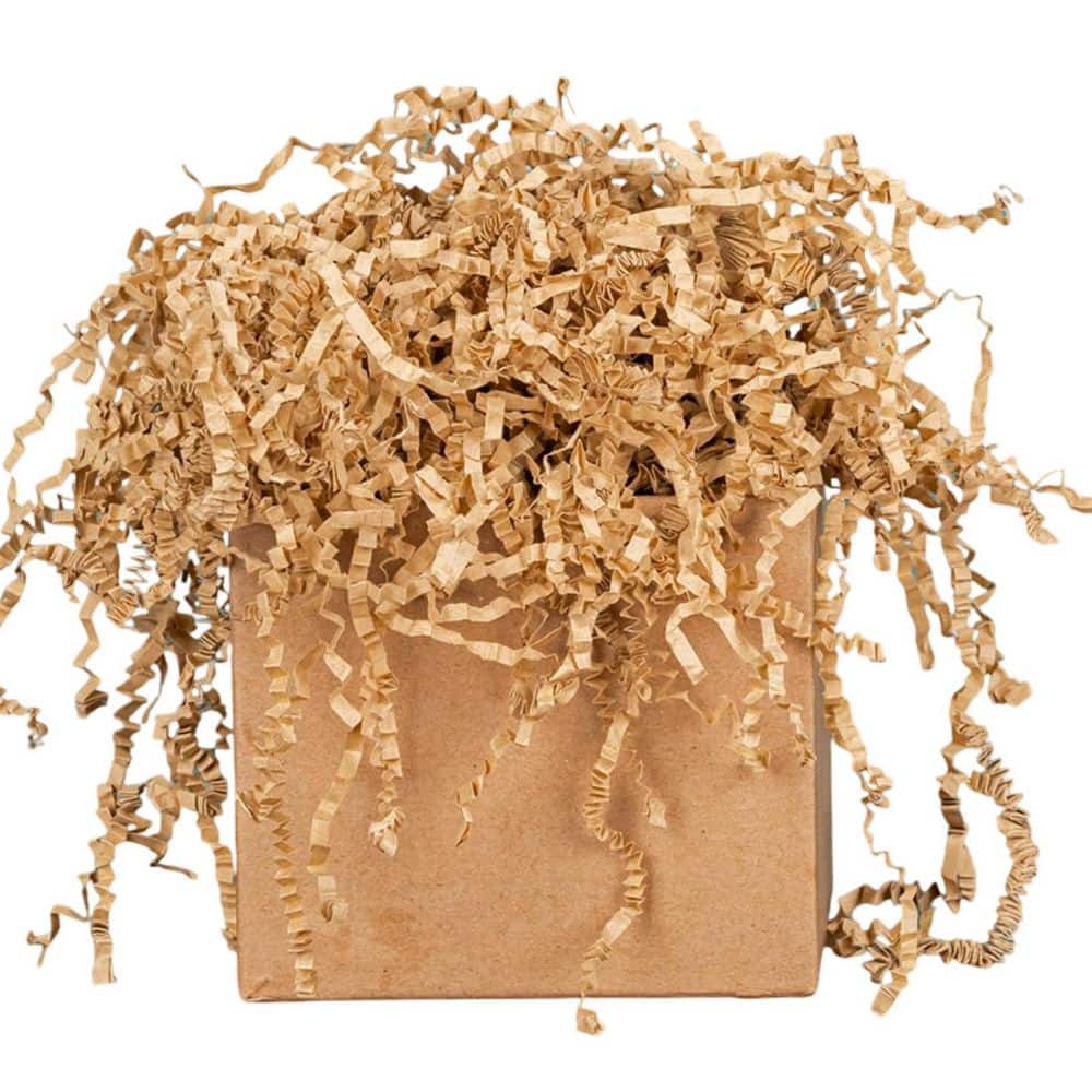 2.2 lbs. Kraft Shredded Paper Crinkle Basket Filler for Gift Boxes and Handmade Decoration Eco-Friendly Cushioning price history on PriceWatchPro