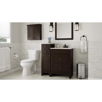 Java Bathroom Wall Cabinets Bathroom Cabinets Storage The Home Depot