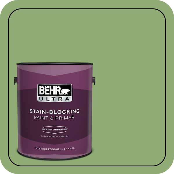 BEHR ULTRA 1 gal. #430D-5 Geranium Leaf Extra Durable Eggshell Enamel Interior Paint & Primer