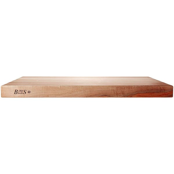 JOHN BOOS 20 in. x 15 in. Rectangular Wood Edge Grain Cutting Board with  Natural Moisture Cream, Maple CB1054-1M2015150 + BWC-3 - The Home Depot