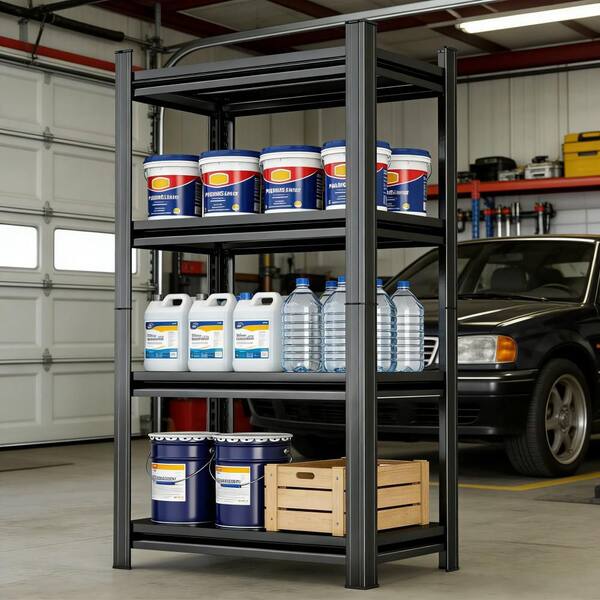 Tileon 5-Layers Flip Open Storage Box With Wheels, Movable Storage ...