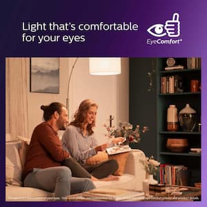 40-Watt Equivalent A15 Ultra Definition Dimmable Clear E26 LED Light Bulb EyeComfort Technology Daylight 5000K (2-Pack)