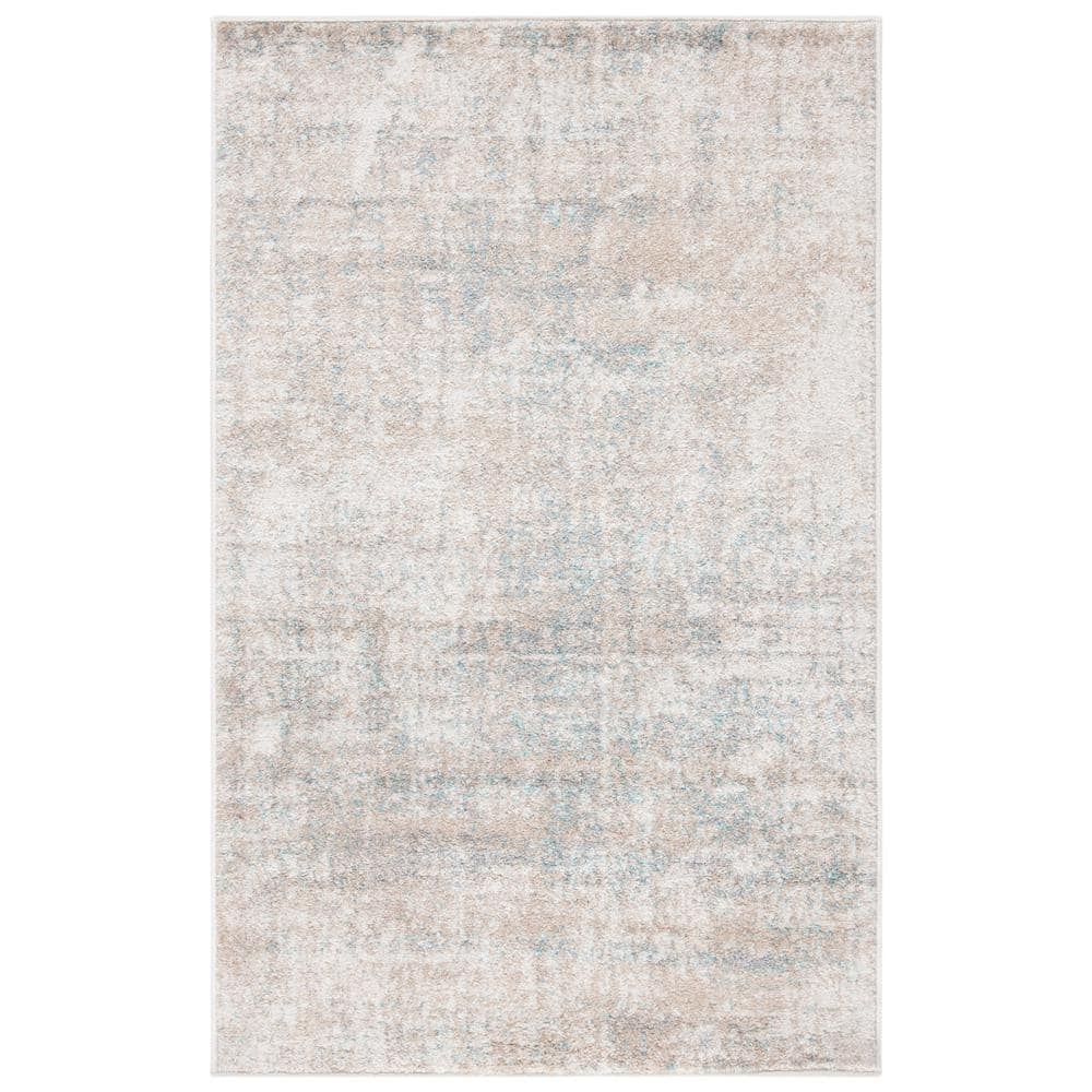 Adirondack Beige/Slate Doormat 3 ft. x 5 ft. Distressed Area Rug price history on PriceWatchPro
