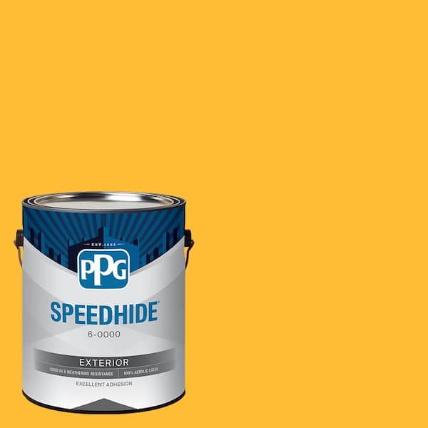 1 gal. PPG1205-7 Fall Gold Satin Exterior Paint
