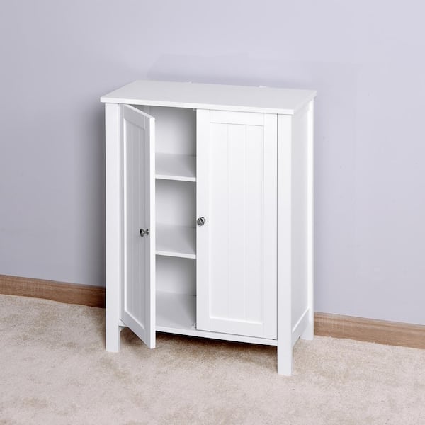 11.81 in. W x 23.62 in. D x 31.5 in. H in White Plywood Ready to Assemble Diagonal Kitchen Cabinet