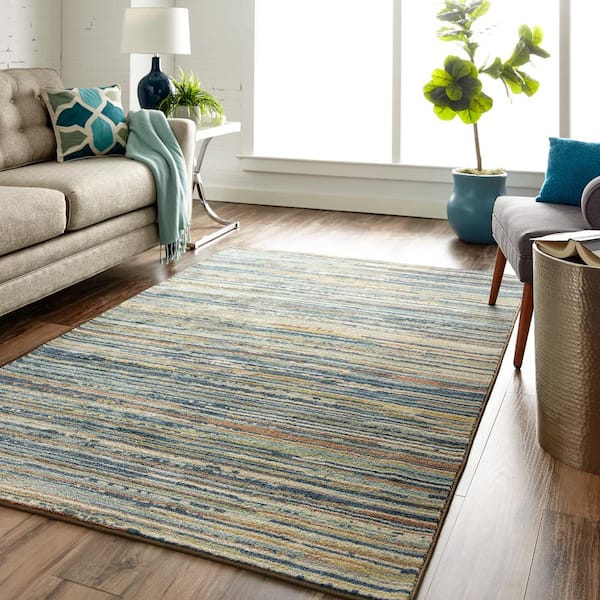 5 Ft X 8 Striped Area Rug, Mohawk Rugs Home Depot Canada