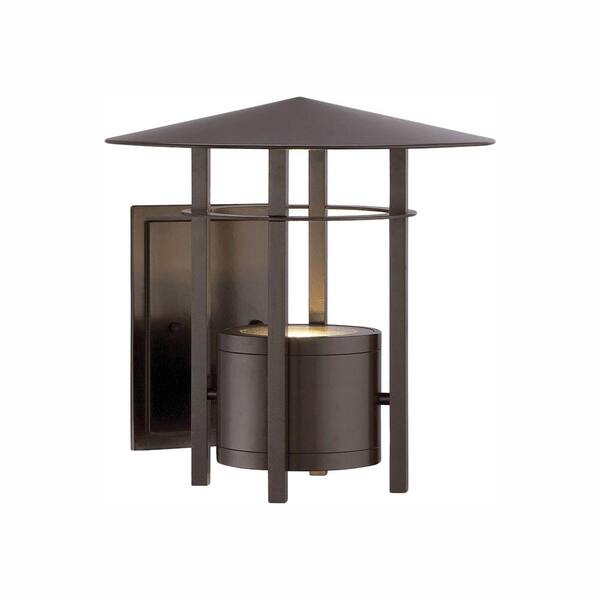 Designers Fountain Englewood Burnished Bronze Outdoor LED Wall Lantern