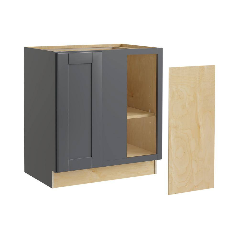 Washington 30 in. W x 24 in. D x 34.5 in. H Assembled Plywood Blind Base Ki