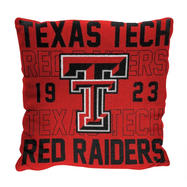 THE NORTHWEST GROUP NCAA Texas Tech Stacked Multi-Colored  20" Throw Pillow