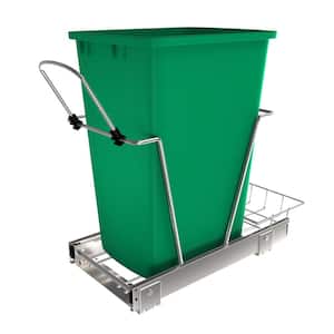 Single 35-Quart Pull-Out Trash Bin