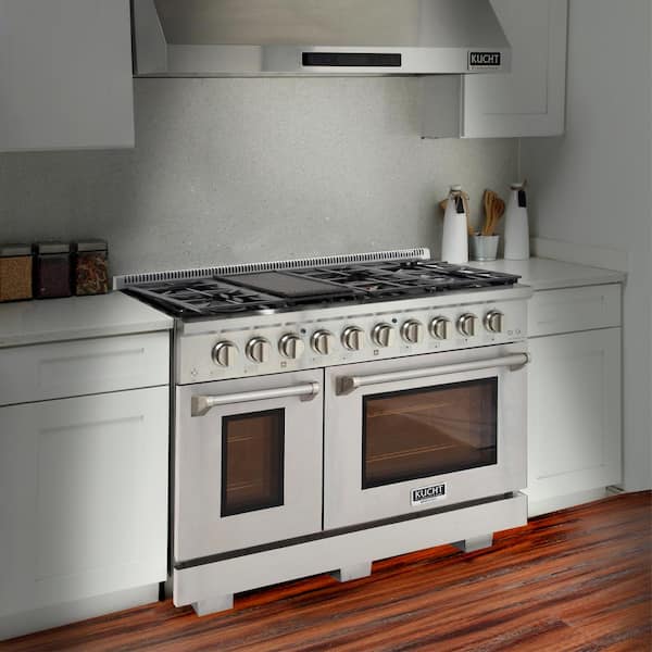 Professional 48 in. Under Cabinet Range Hood with Light in Stainless Steel