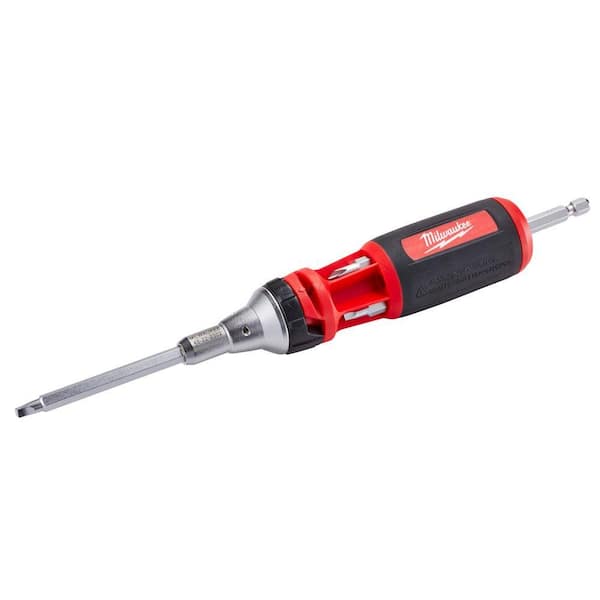 Milwaukee - 10-in-1 Square Drive Ratcheting Multi Bit Driver