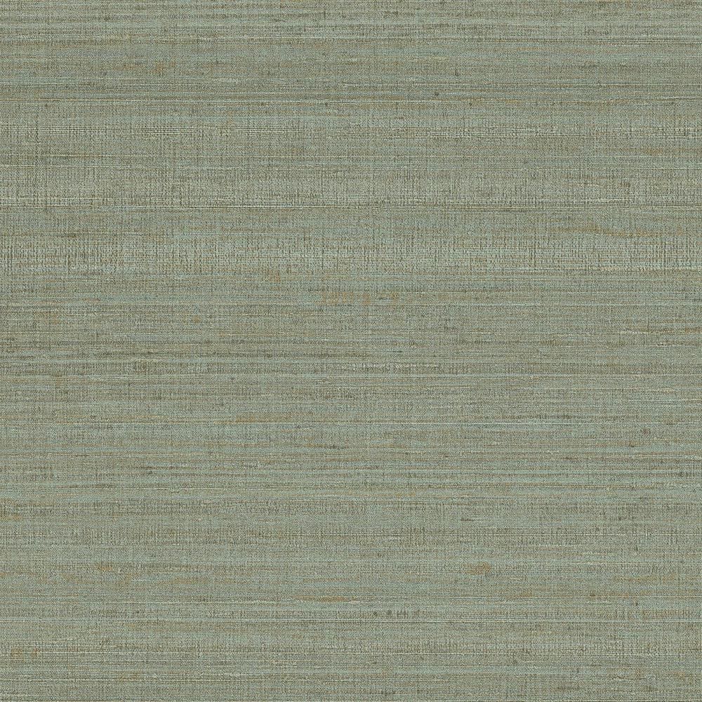 York Wallcoverings White Linen Milano Silk Solid Color Vinyl Non-pasted ...