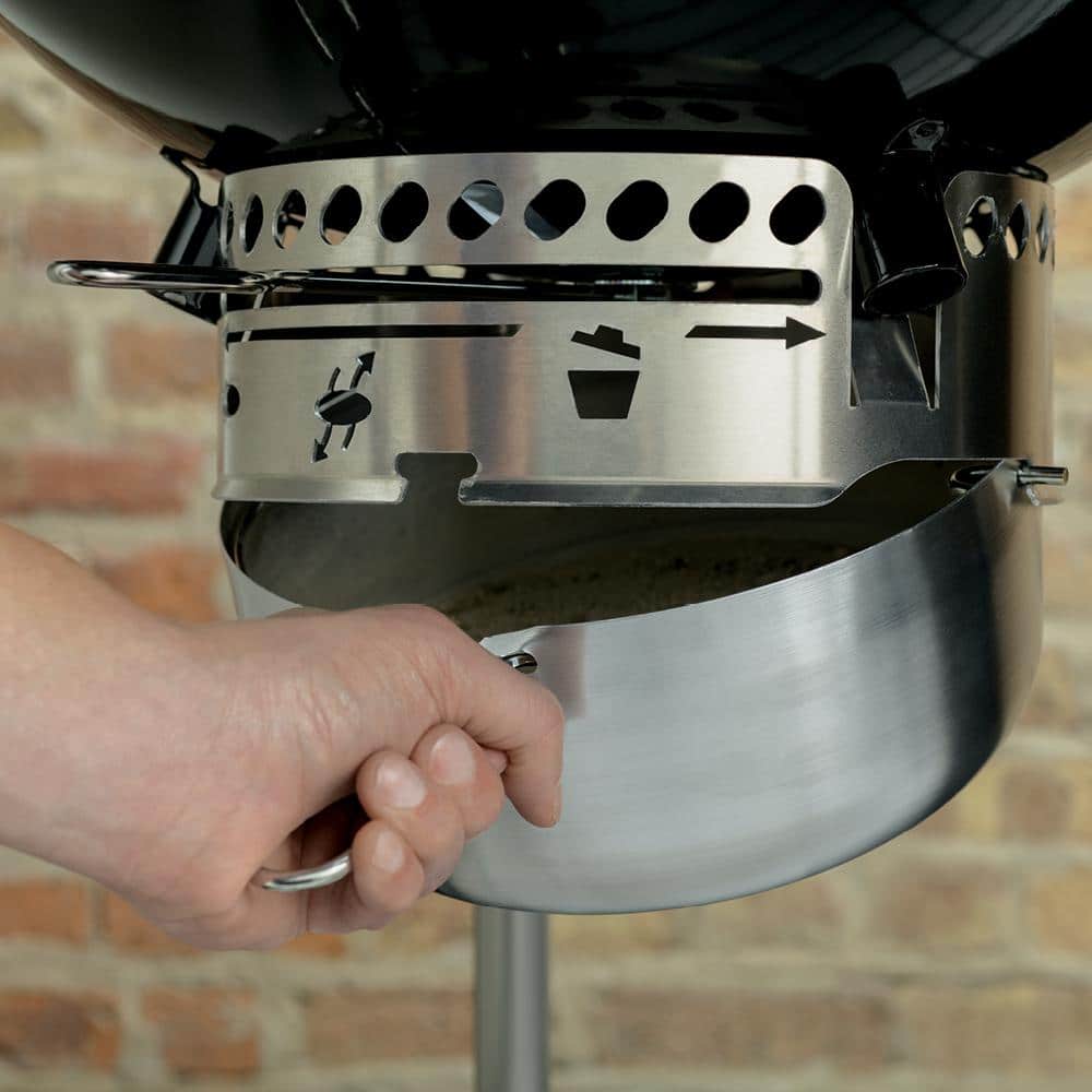 Copper 22-Inch Charcoal Grill with Gas Ignition System