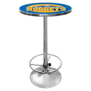 NBA Denver Nuggets Chrome Pub/Bar Table