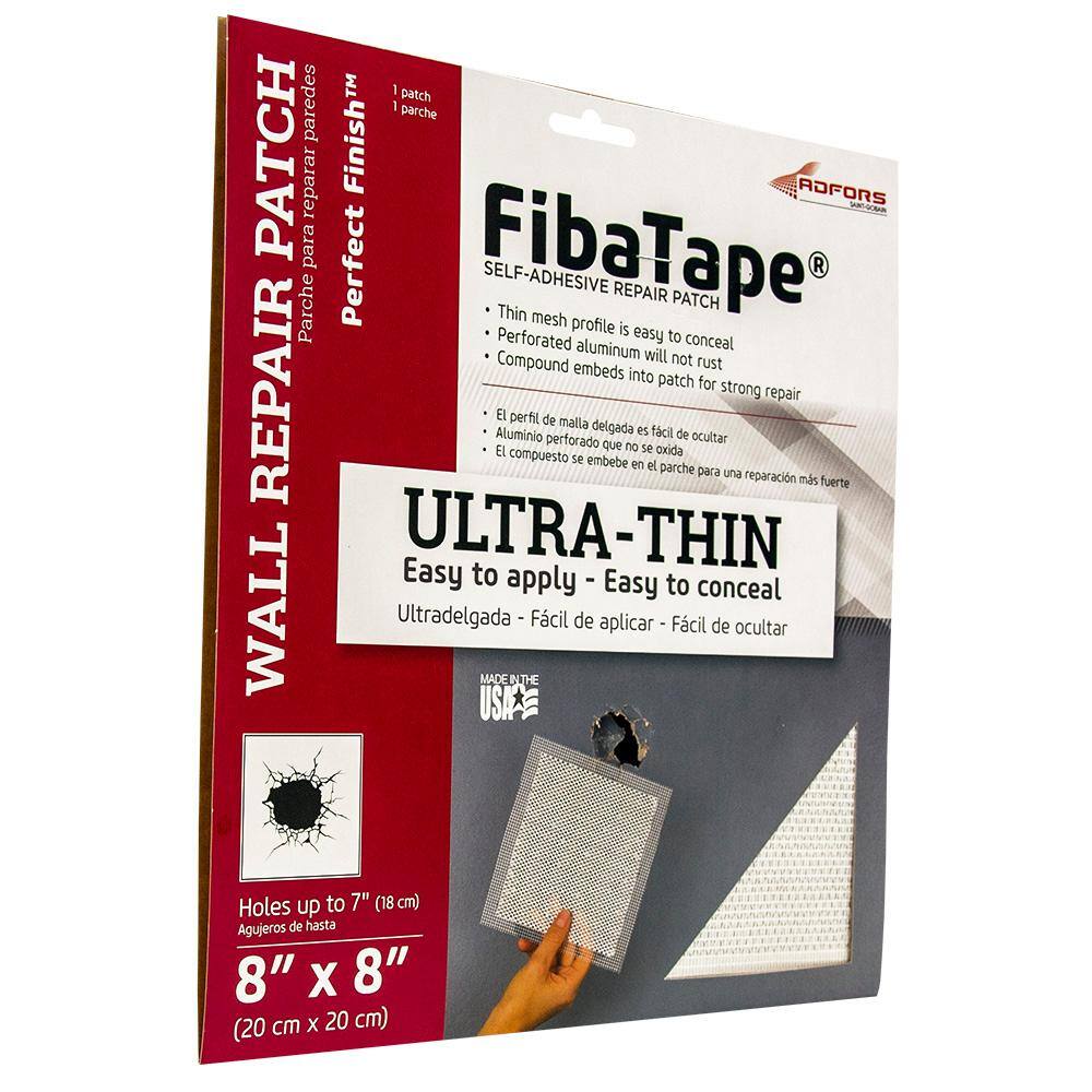 Buy FibaTape Perfect Finish 8 in. x 8 in. SelfAdhesive Wall Repair