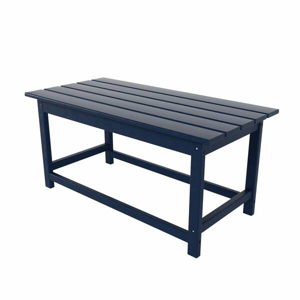 WESTIN OUTDOOR SKY Navy Blue Poly Outdoor Adirondack Coffee Table 2001