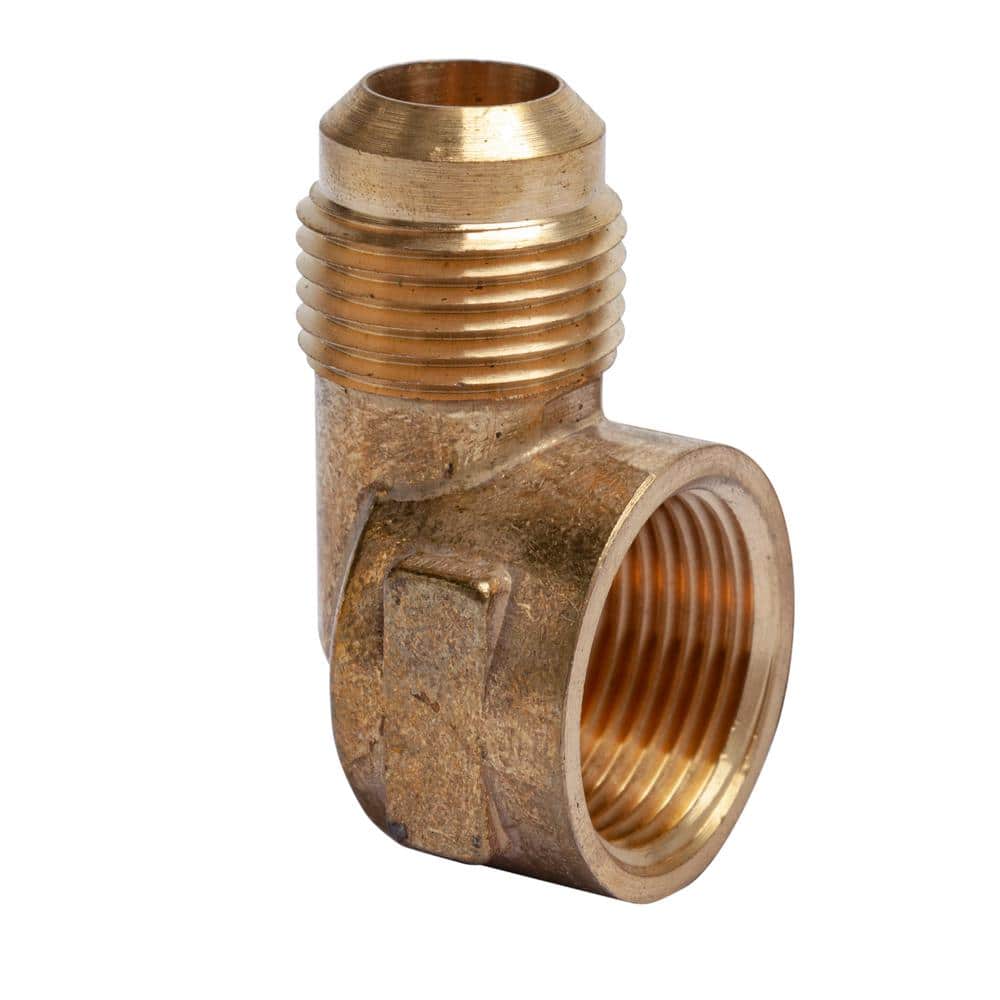 5/8 in. Flare x 3/4 in. FIP Brass 90-Degree Flare Elbow Fitting (5-Pack) price history on PriceWatchPro