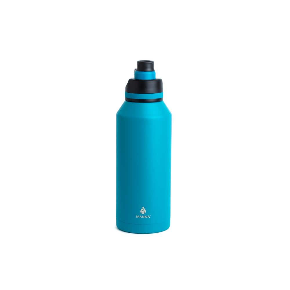 Hydrapeak SportBoot 32 oz. Peony Triple Insulated Stainless Steel Water Bottle with Straw Lid and Protective Silicone Boot