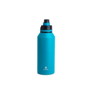 Manna Ranger Straw Lid 40 oz. Arctic Stainless Steel Insulated Bottle  HD29767 - The Home Depot